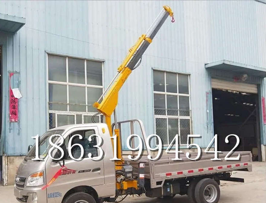呼伦贝尔市随车吊机车载改装车载随车吊机全电动液压吊吊车车载